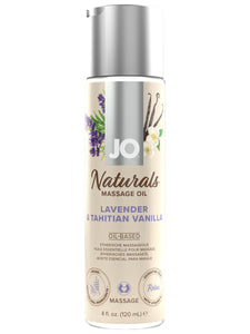 JO NATURALS LAVENDER & TAHITIAN VANILLA MASSAGE OIL