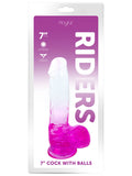 RIDERS 7” COCK WITH BALLS