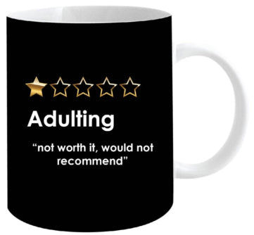 ADULTING MUG