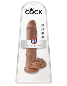 10" COCK WITH BALLS